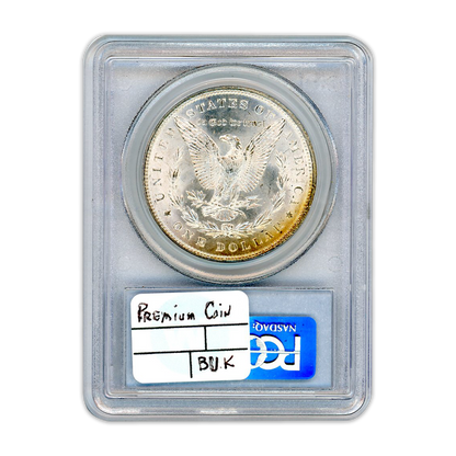 1889 Morgan Silver Dollar Philadelphia - VAM 18 Doubled Ear - PCGS MS64