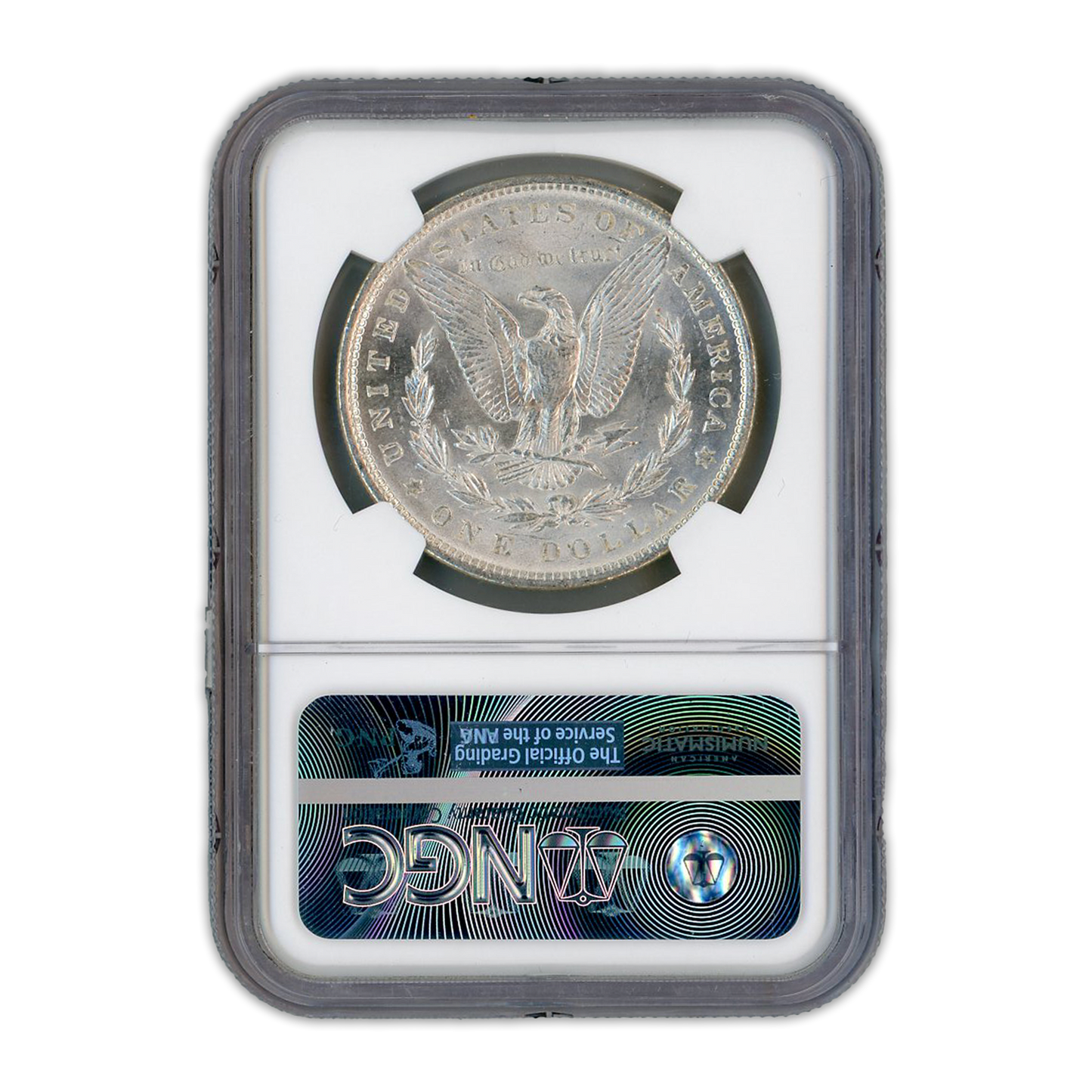 1889 Morgan Silver Dollar Philadelphia - NGC MS63 Sight White