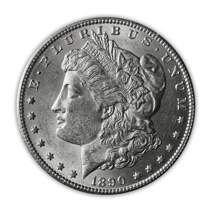 1890 Morgan Silver Dollar Carson City - Brilliant Uncirculated