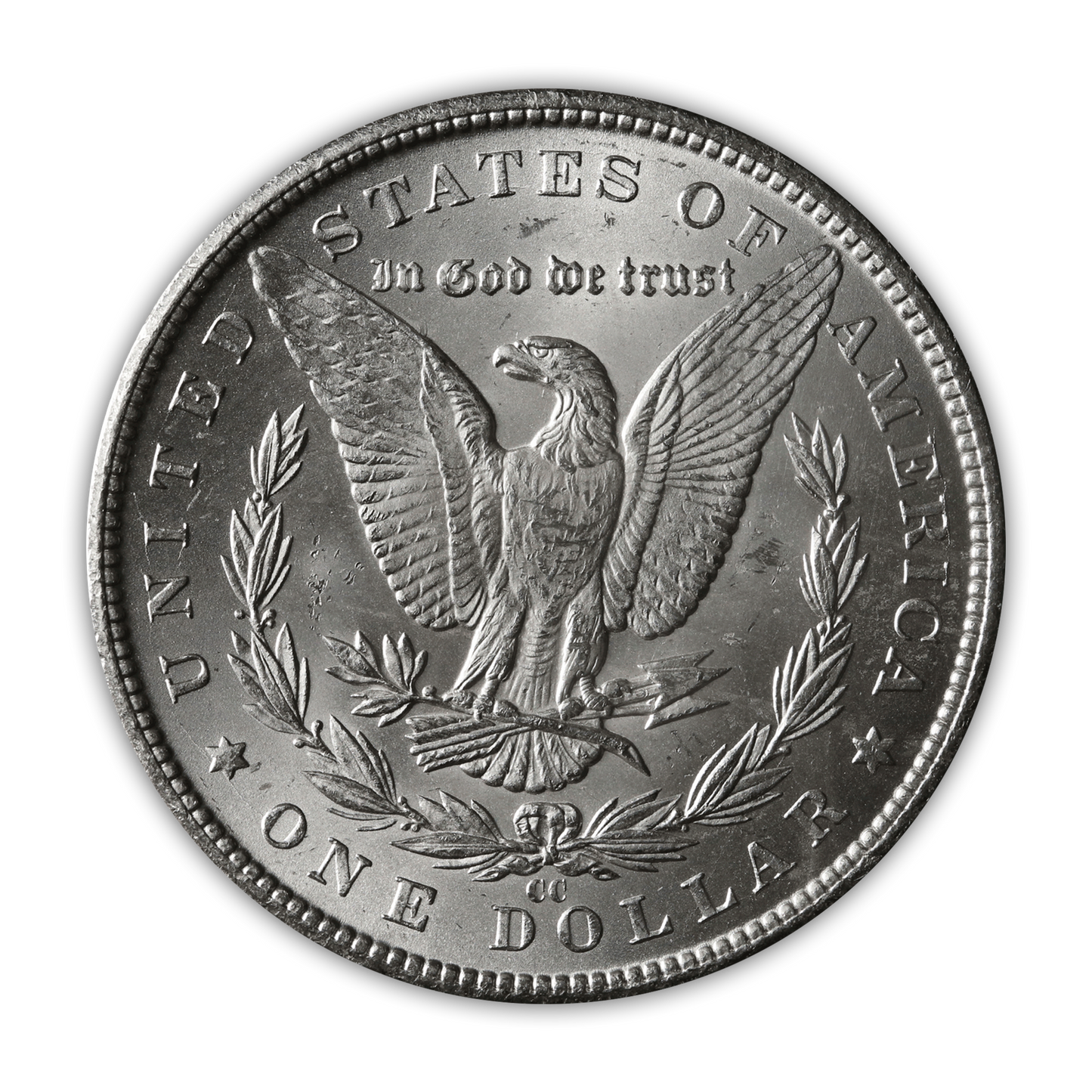 1890 Morgan Silver Dollar Carson City - Brilliant Uncirculated