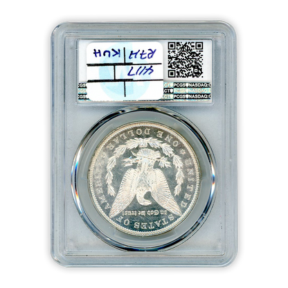 1890 Silver Morgan Dollar Philadelphia PCGS MS64PL