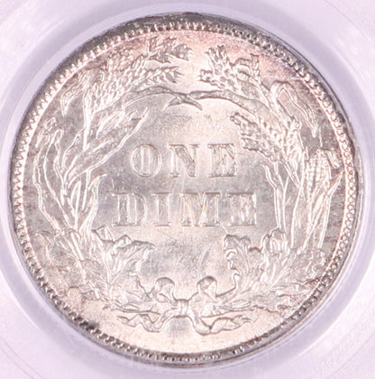1890 Seated Liberty Dime - PCGS MS62