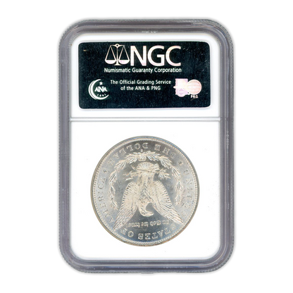 1891 Morgan Silver Dollar San Francisco - NGC MS63