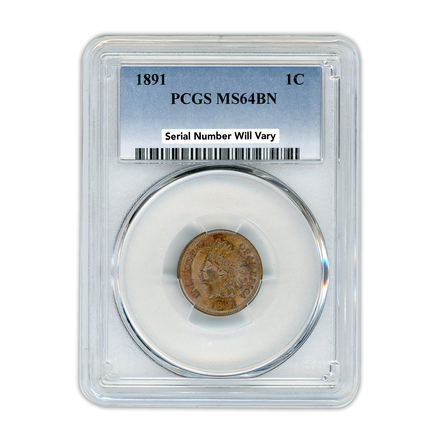 1981 Indian Cent 1C PCGS MS64 BN