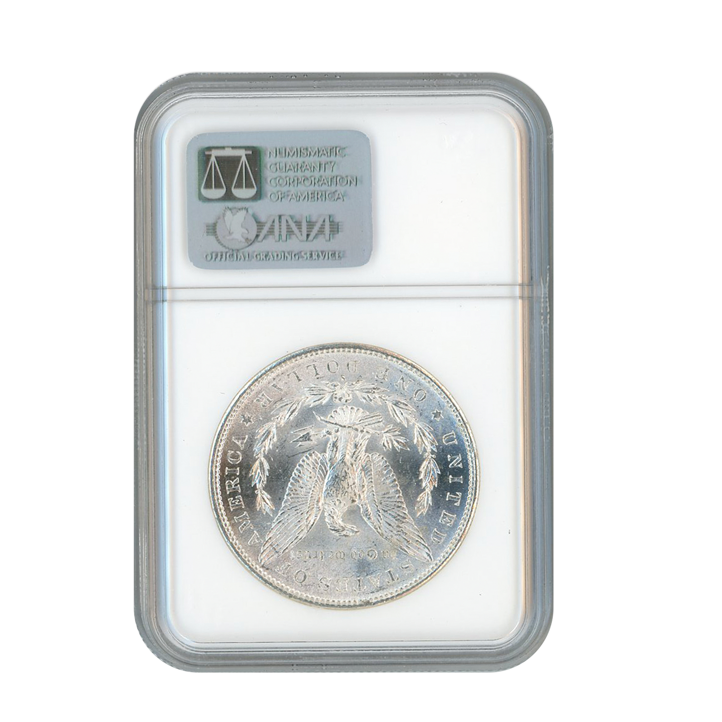 1891 S Silver Morgan Dollar Redfield San Francisco - NGC MS62