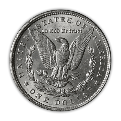 1891 Morgan Silver Dollar Philadelphia - Brilliant Uncirculated - CoinsTV