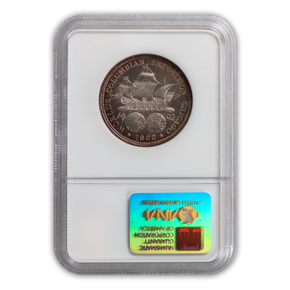 1892 Columbian Exposition Silver Half Dollar - NGC MS63PL