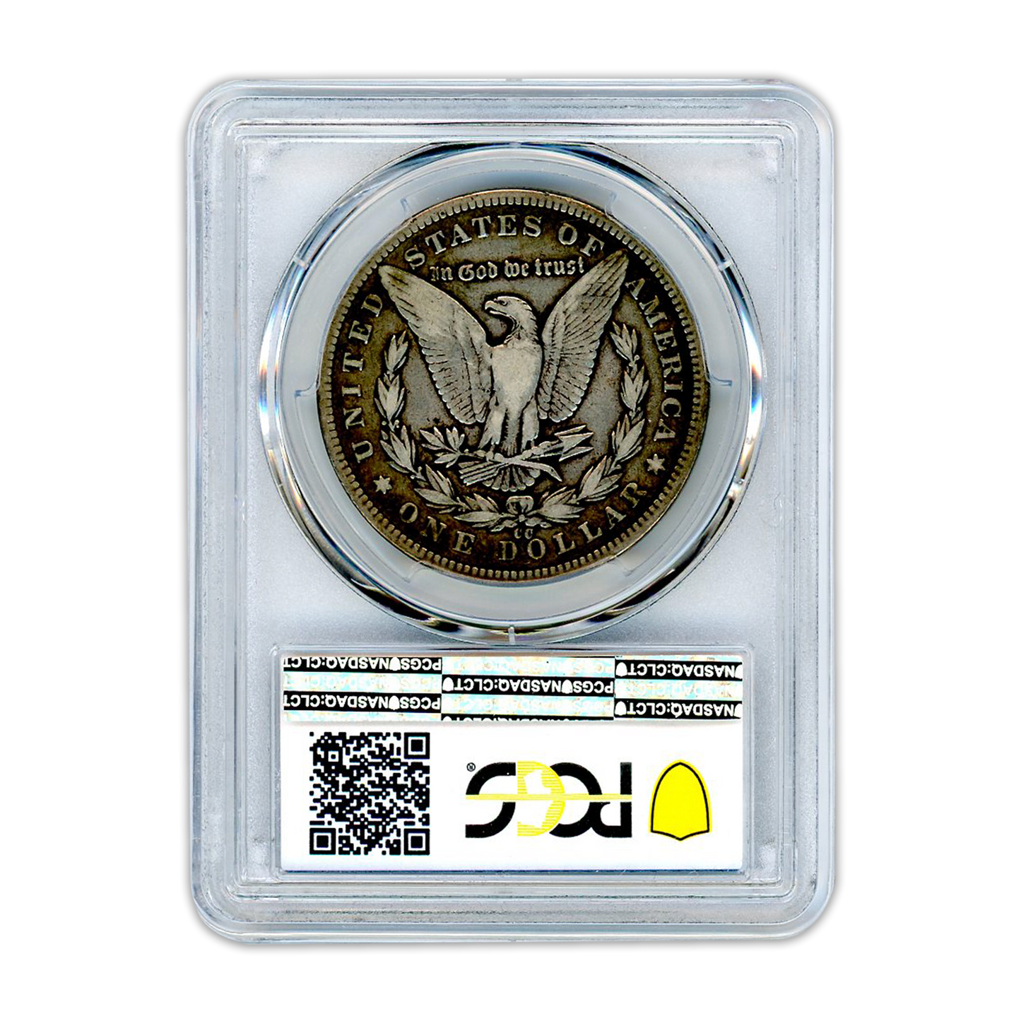 1893 Carson City Morgan Silver Dollar PCGS F15