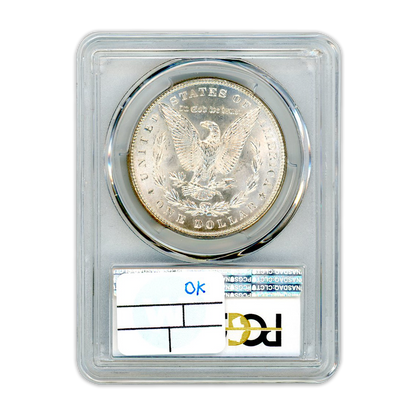 1898 Morgan Silver Dollar Philadelphia - PCGS MS64 Sight White