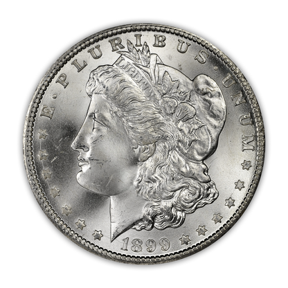 1899 Morgan Silver Dollar New Orleans - Brilliant Uncirculated