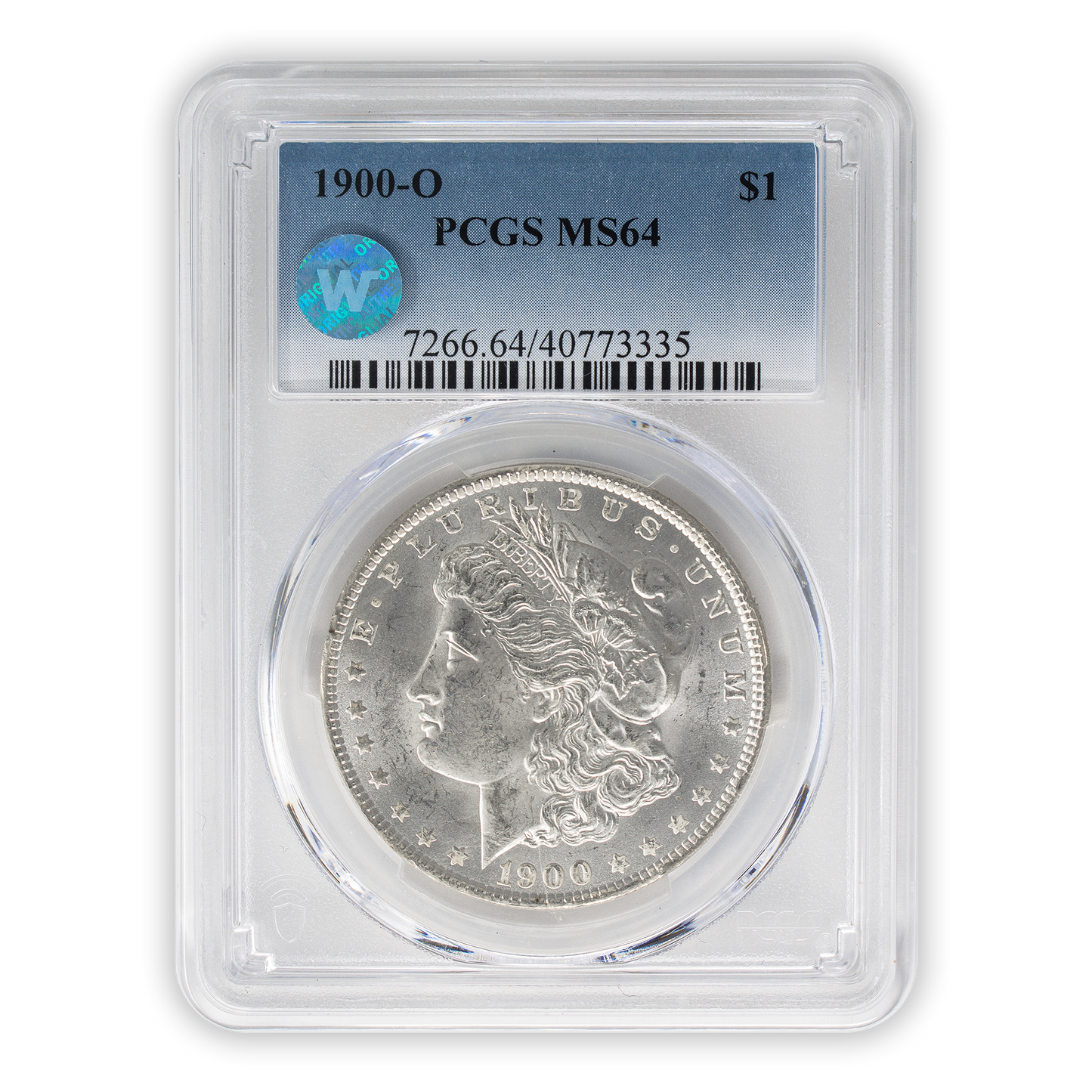 1900 Morgan Silver Dollar New Orleans - PCGS MS64 Sight White