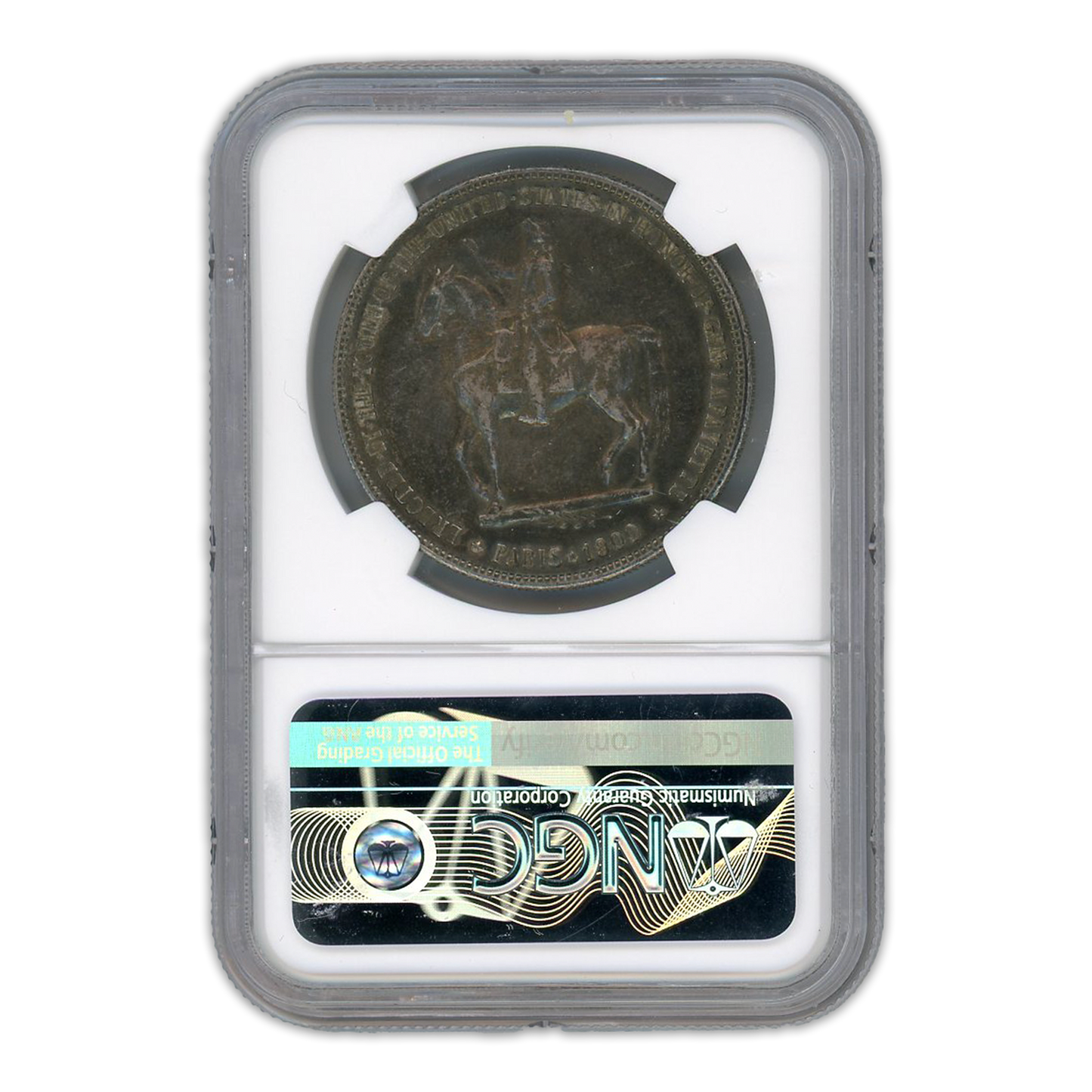 1900 Lafayette Commemorative Silver Dollar NGC AU53