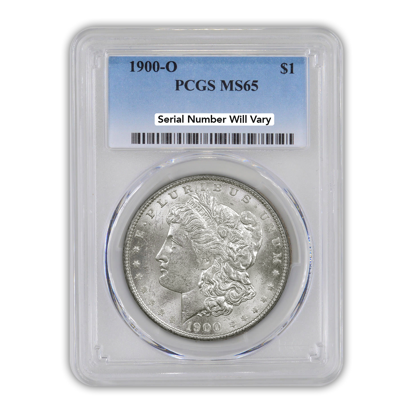 1900 Morgan Silver Dollar New Orleans - PCGS MS65