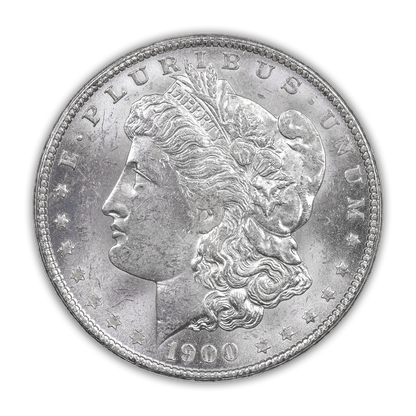 1900 Morgan Silver Dollar New Orleans - Brilliant Uncirculated
