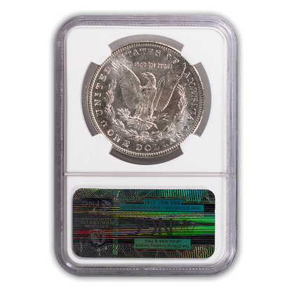 1902 Morgan Silver Dollar New Orleans - NGC MS64 Sight White Lincoln Highway