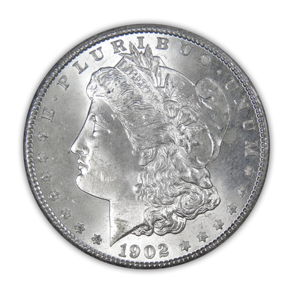 1902 Morgan Silver Dollar New Orleans - Brilliant Uncirculated