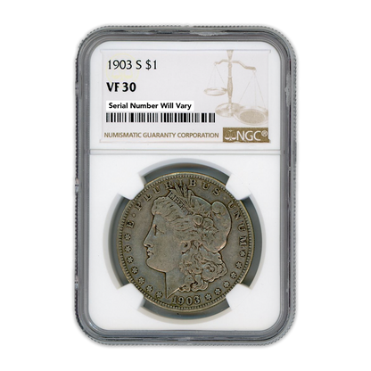 1903 Silver Morgan Dollar San Francisco NGC VF30