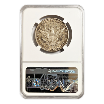 1907 O Barber Half Dollar New Orleans - NGC VF30