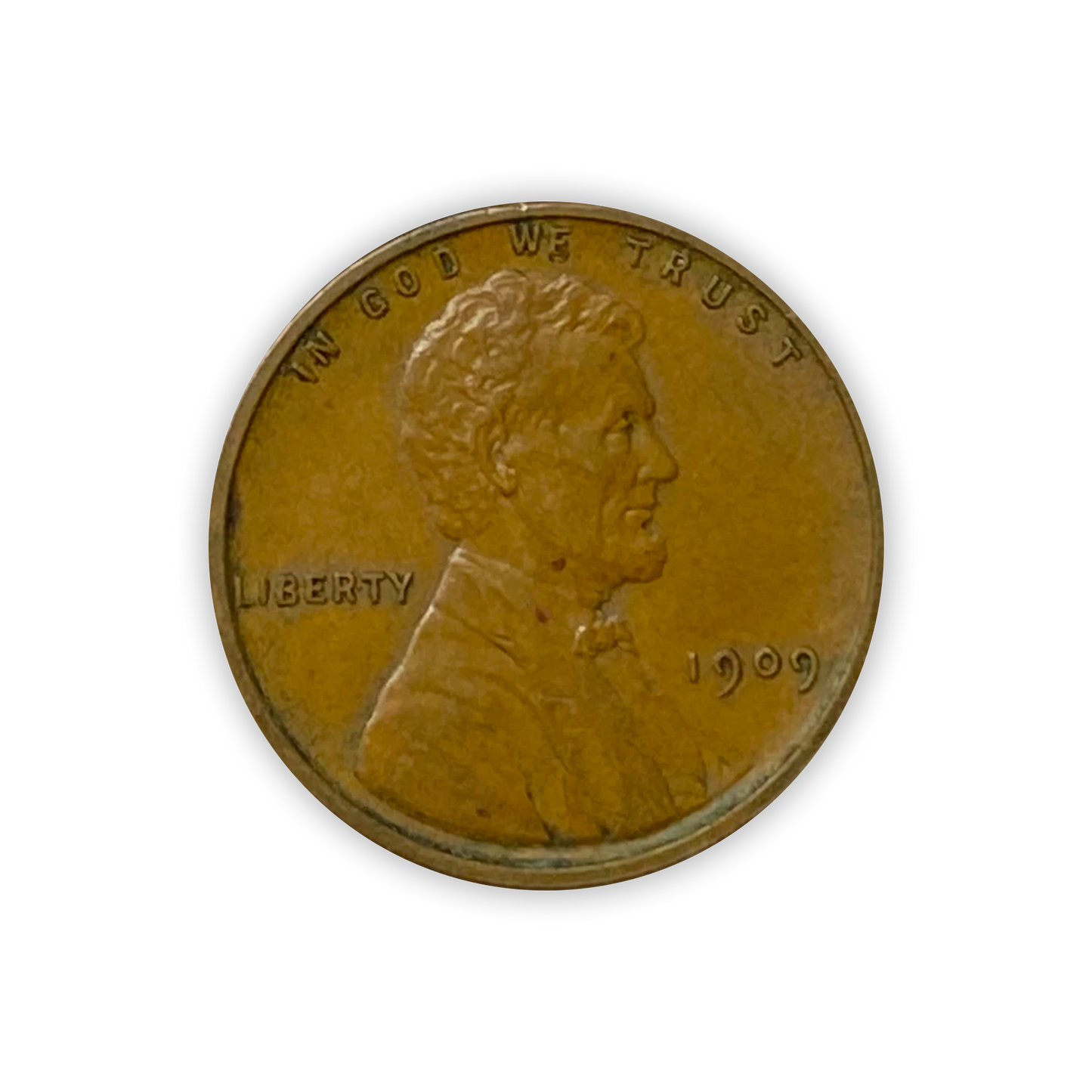 1909 VDB Lincoln Cent Philadelphia - Circulated
