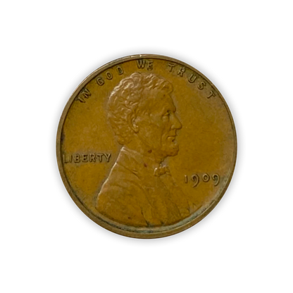 1909 VDB Lincoln Cent Philadelphia - Circulated