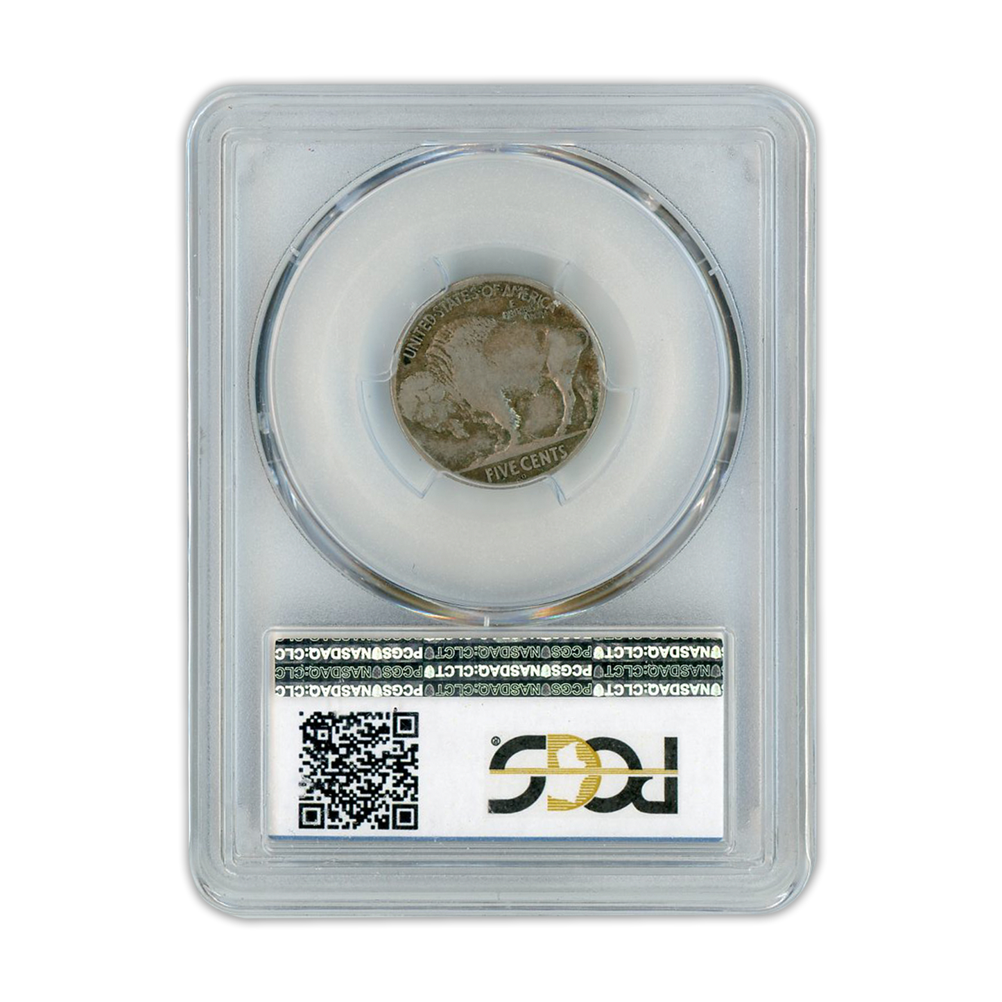 1918-D Buffalo Nickel PCGS VF25