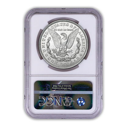 1921 Morgan Silver Dollar Philadelphia - NGC MS64