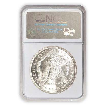 1921 Morgan Silver Dollar Philadelphia - NGC MS64 Sight White