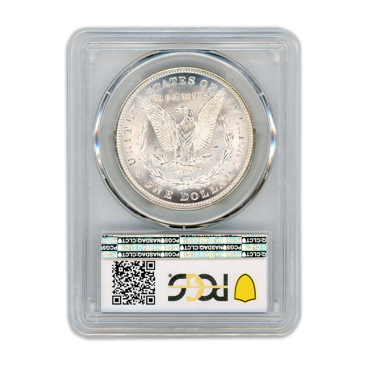 1921 Morgan Silver Dollar Philadelphia - PCGS MS63 Sight White