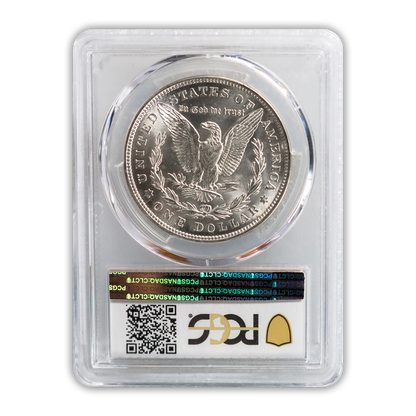 1921 Morgan Silver Dollar Philadelphia - PCGS MS64 Sight White