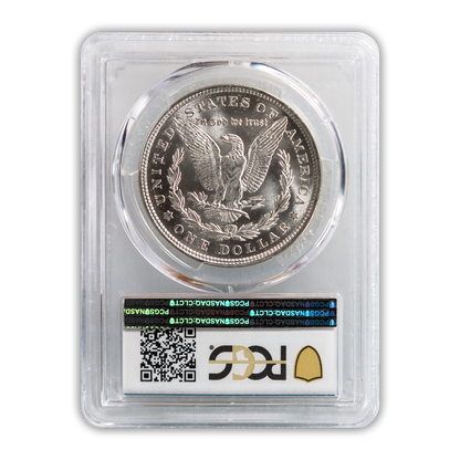 1921 Morgan Silver Dollar Philadelphia - PCGS MS64+ Sight White