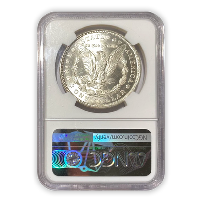 1921 P Morgan Silver Dollar Philadelphia - NCG MS66+ CAC