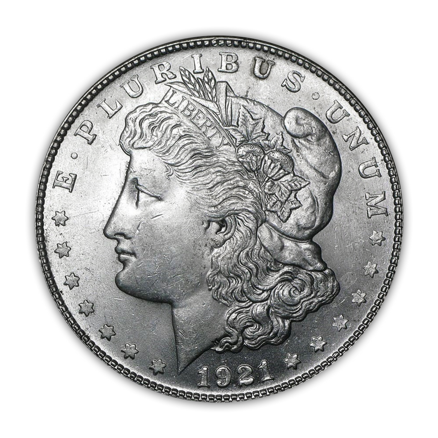 1921 Morgan Silver Dollar Denver - Uncirculated