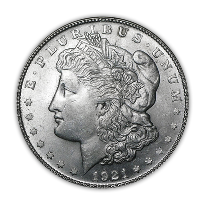 1921 Morgan Silver Dollar Denver - Uncirculated