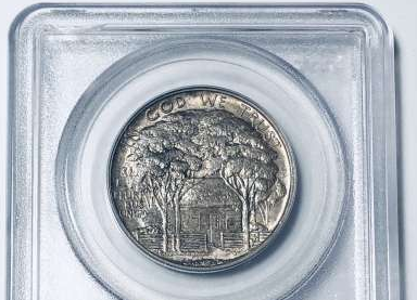 1922 Grant Silver Half Dollar - PCGS MS64 CAC Green Holder