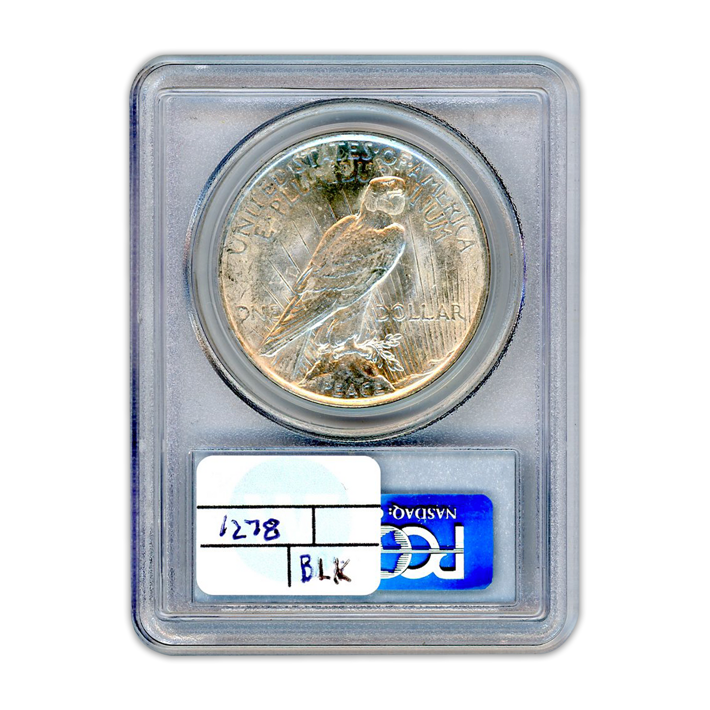 1922 Morgan Silver Dollar Philadelphia - VAM 7 Doubled Wing -  PCGS MS61