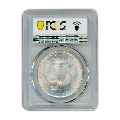 1923 Peace Silver Dollar Denver - PCGS MS62