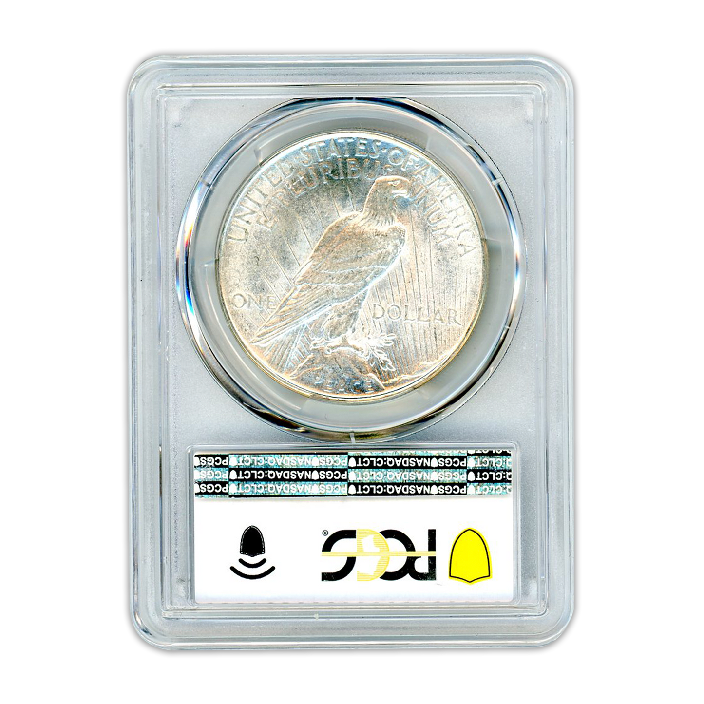 1923 Morgan Silver Peace Dollar Denver - PCGS MS61