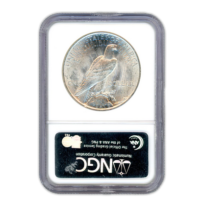 1923 Peace Silver Dollar San Fransico -  NGC MS63