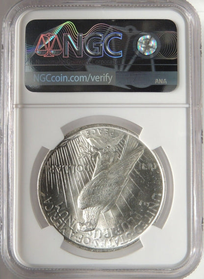 1923 Peace Dollar- NGC MS62