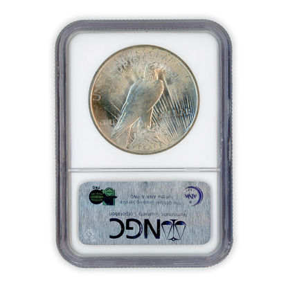 1924 S Peace Silver Dollar San Francisco - NGC MS65