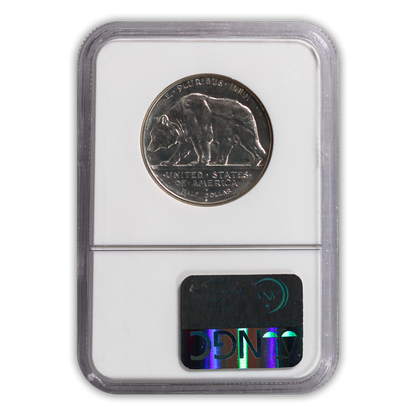 1925 California Diamond Jubilee Silver Half Dollar - NGC MS64