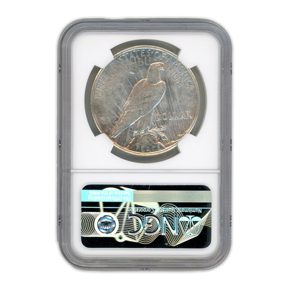 1927 Peace Silver Dollar San Fransico - NGC AU53