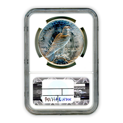 1928-S Silver Peace Dollar San Francisco NGC MS64 Sight White