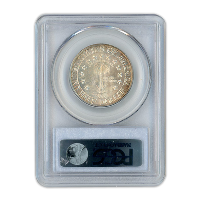 1936 Silver Commemorative Columbia - PCGS MS65