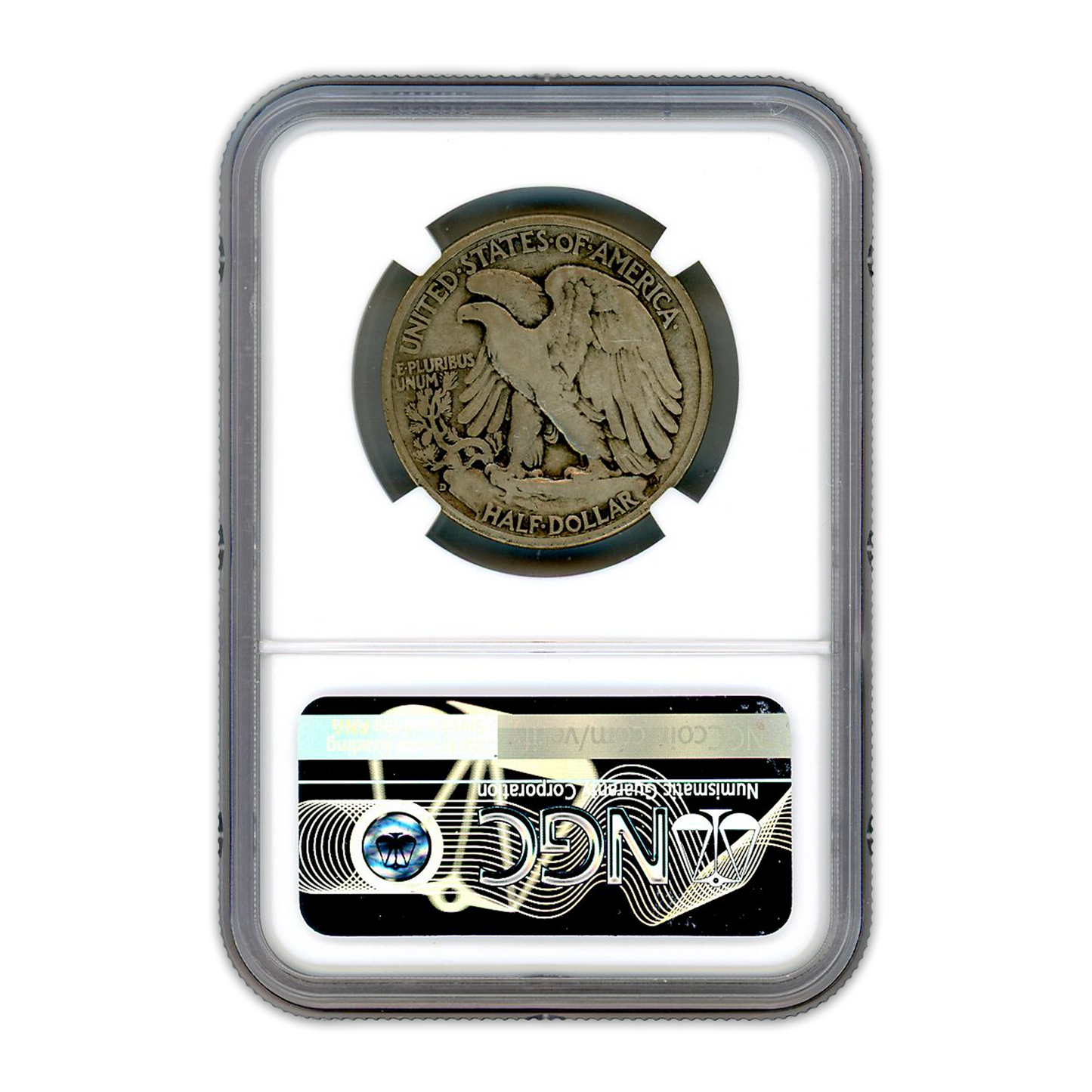 1938 D Half Dollar Denver - NGC F15