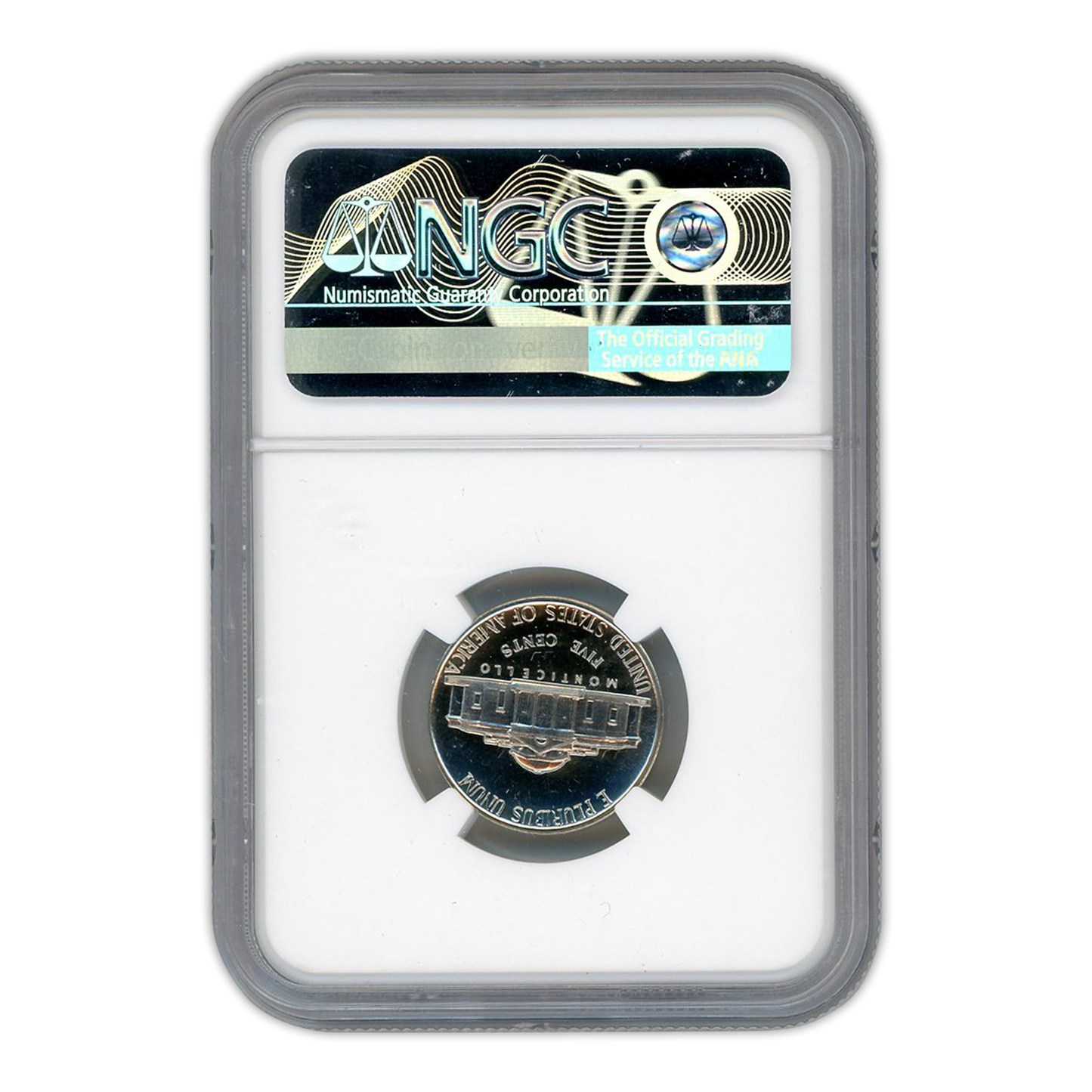 1940 Jefferson Nickel - Reverse of 40 - NGC PF65 Cameo CAC Label