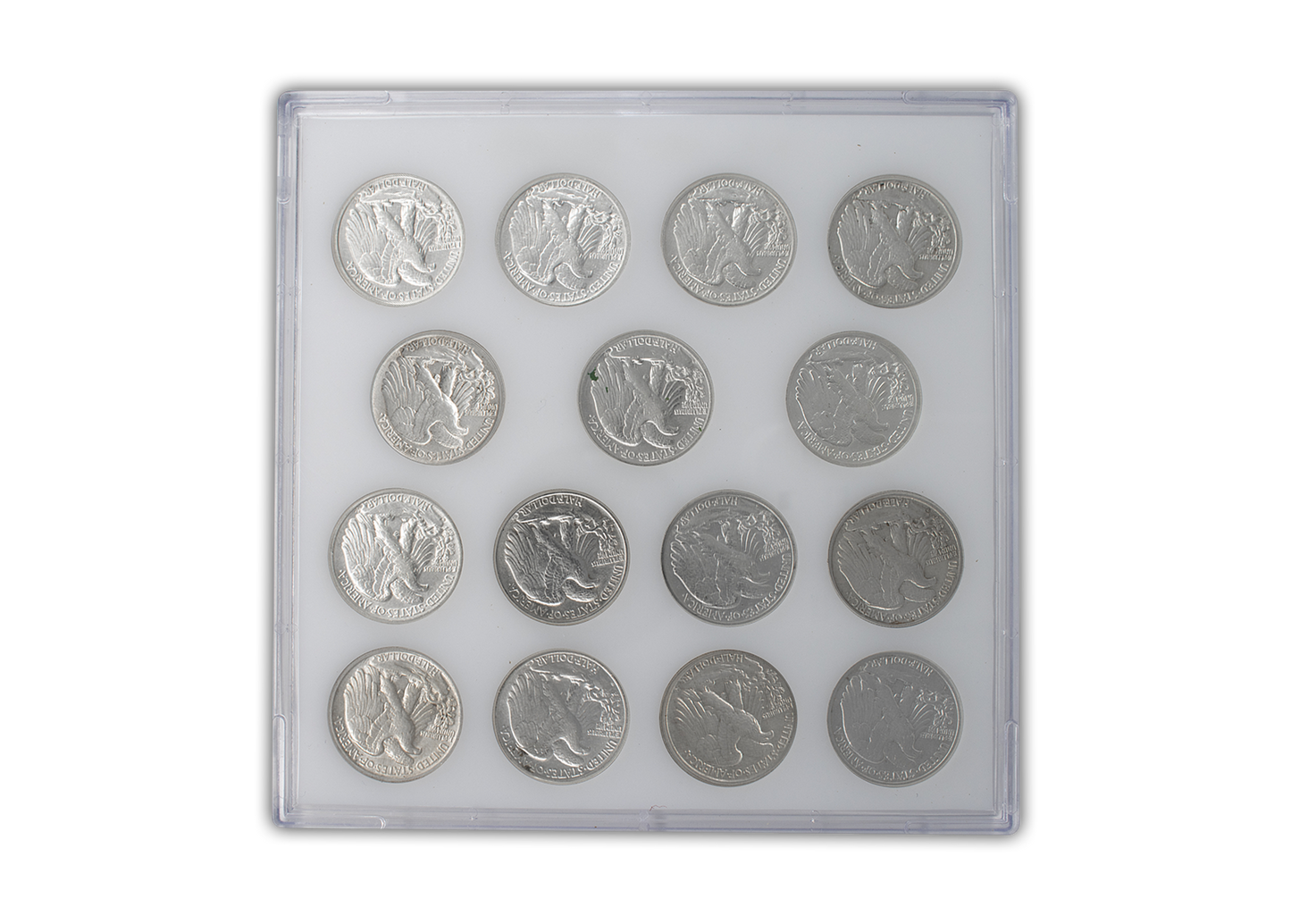 1941 - 1945 Walking Liberty Half Dollar PDS Slider Set