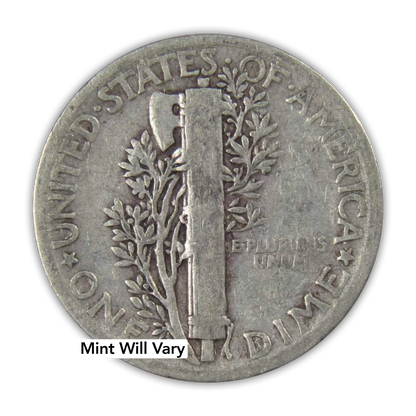 Vintage Mercury Dime - Circulated
