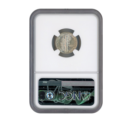1942/41 Mercury Dime - NGC AU50