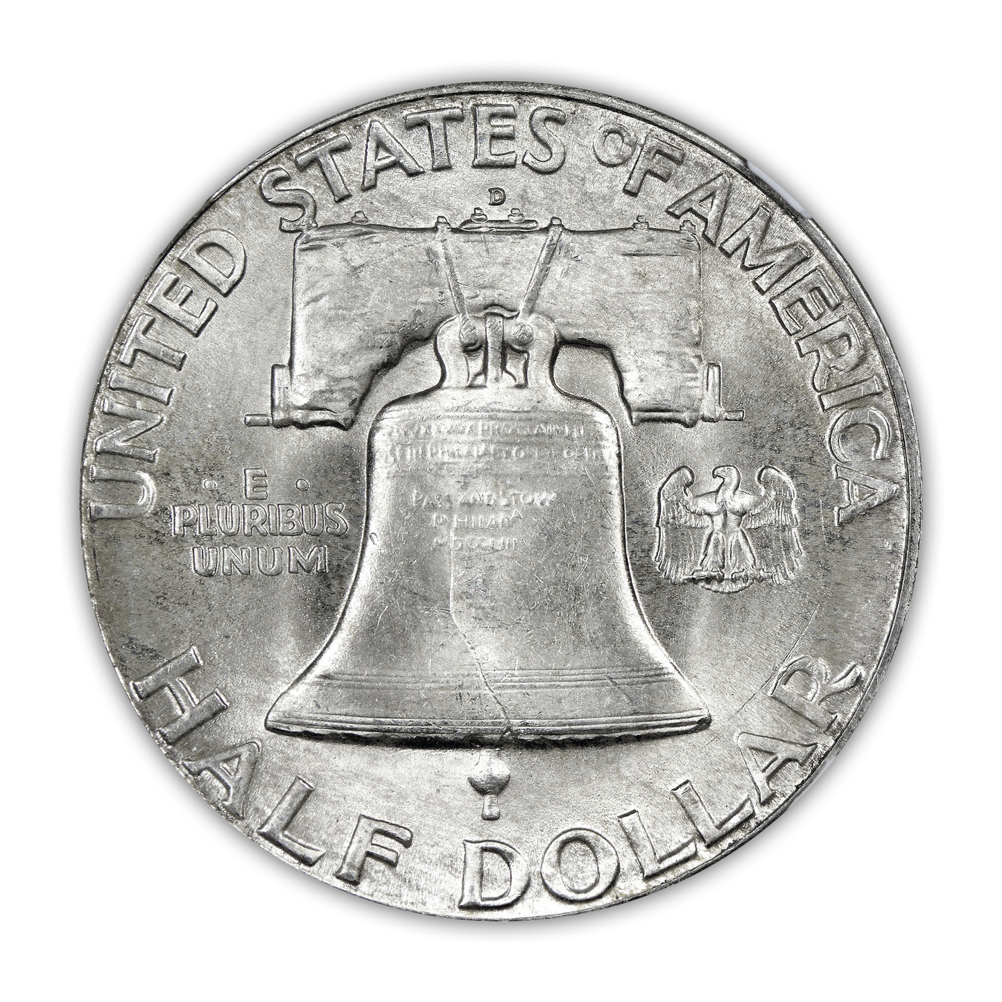 1948 Franklin 90% Silver Half Dollar Denver - Uncirculated